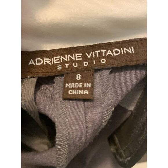 Adrianne Vittadini gray wide leg pants size 8 - Picture 3 of 10